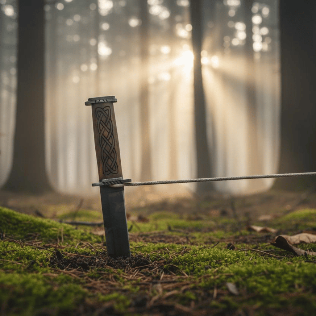 Hand Forged Viking Seax Knife