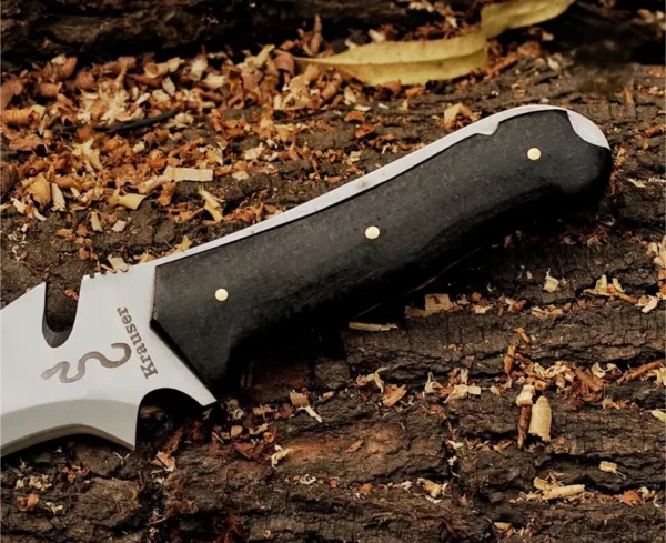 Handmade RE4 Jack Krauser Knife Spring Steel , Best Gift for Husband Anniversary, Christmas Day Gift - Image 6