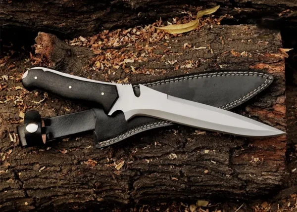 Handmade RE4 Jack Krauser Knife Spring Steel , Best Gift for Husband Anniversary, Christmas Day Gift - Image 4