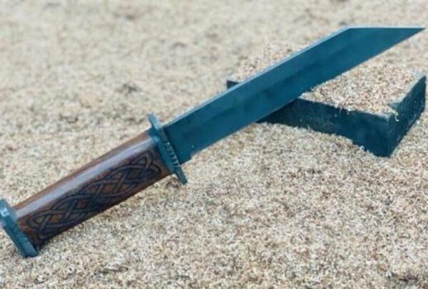 Hand Forged Viking Seax Knife